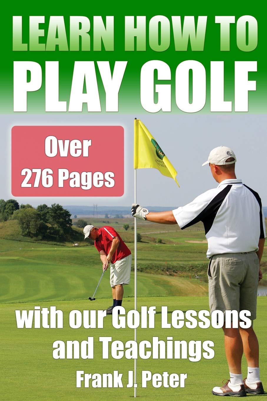 Majosta golf book cover for beginners with step-by-step guidance to start playing