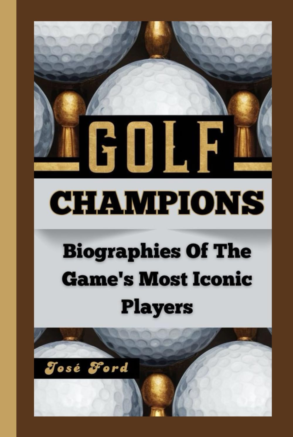Majosta Golf Champions cover with legendary players profile for golf history fans seeking strategic insights.