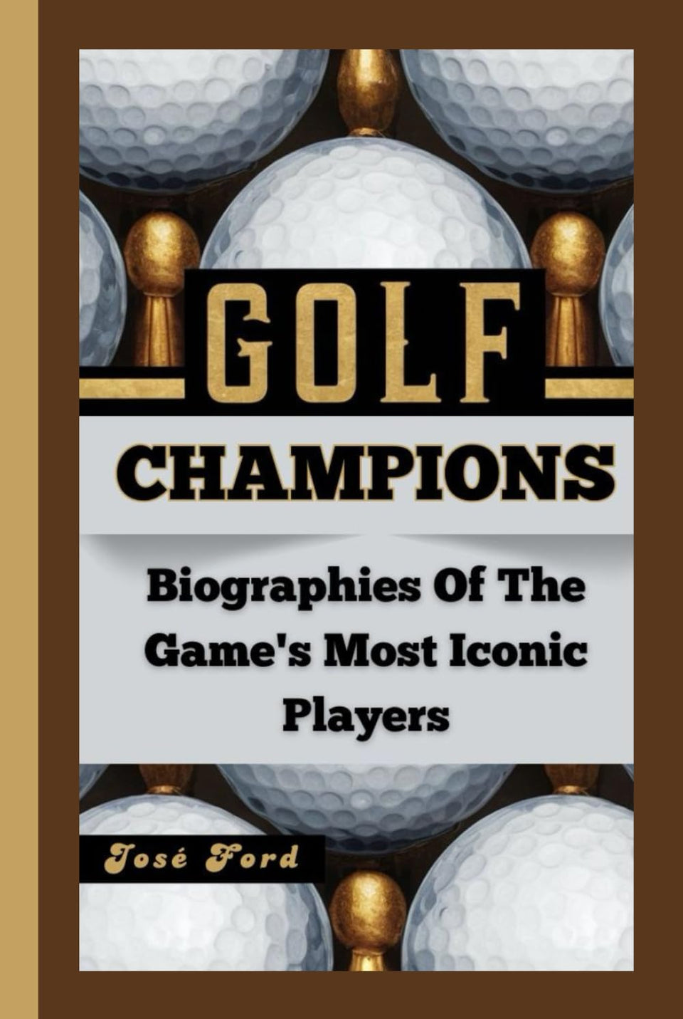 Majosta Golf Champions cover with legendary players profile for golf history fans seeking strategic insights.