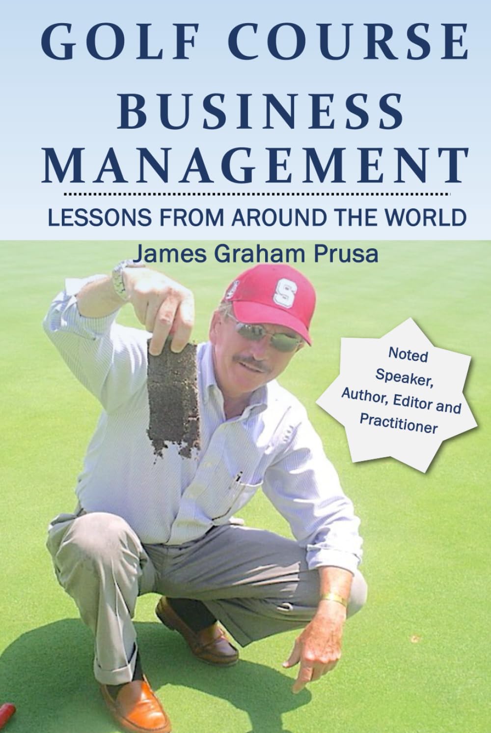 Majosta Golf Course Book banner highlighting cost control and operations insights.
