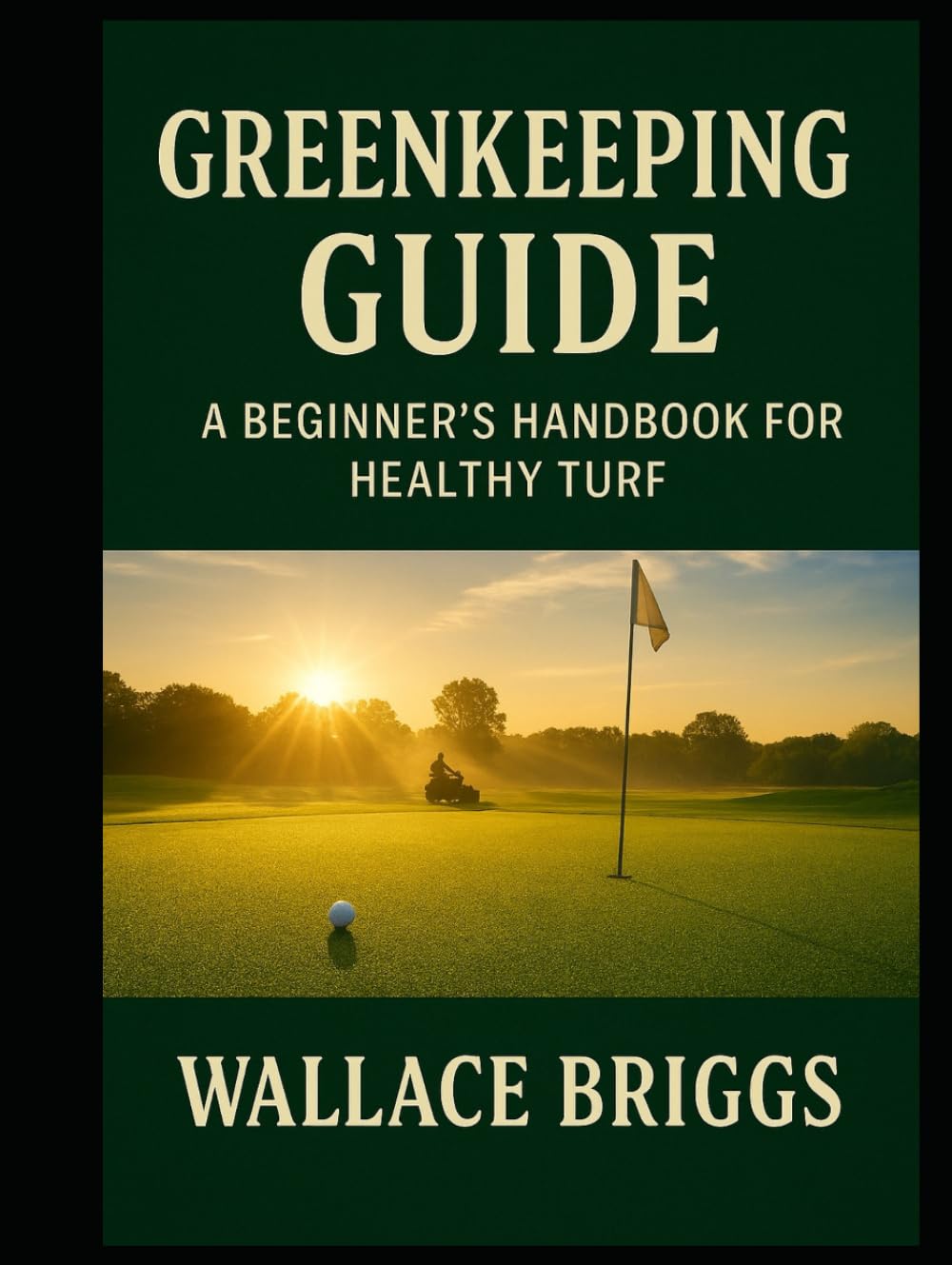 Majosta Mastering Golf Course Superintendency guide cover, ideal for year-round greens management planning.