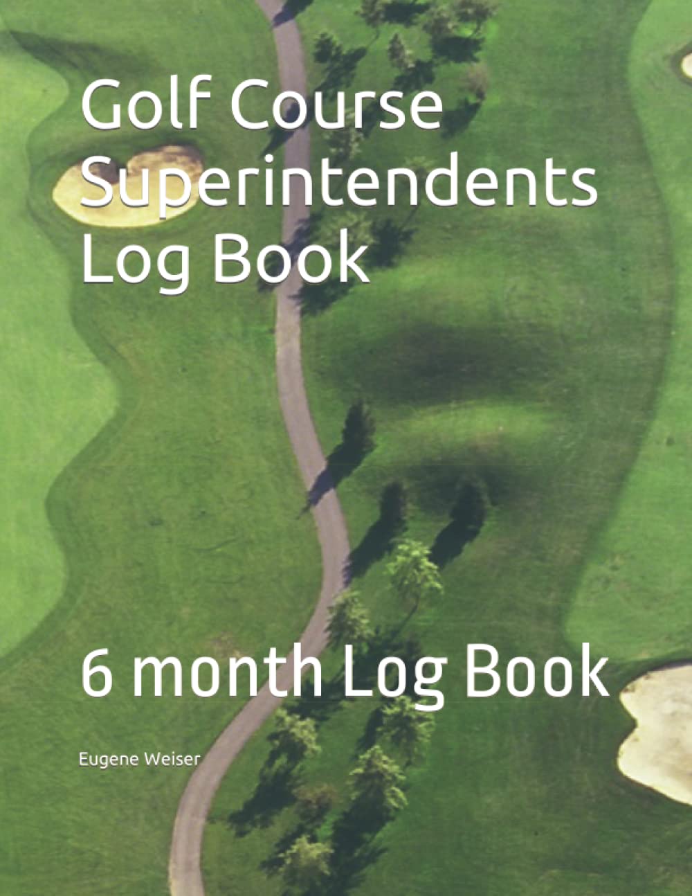 Majosta Golf Course Superintendents Log Book 9-month cover supports easy daily record-keeping.