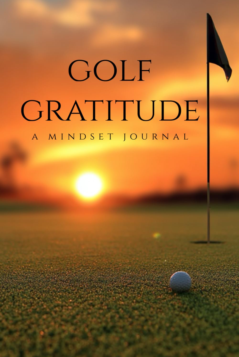 Majosta Golf Gratitude Journal cover, ideal for mindful rounds and reflective practice.