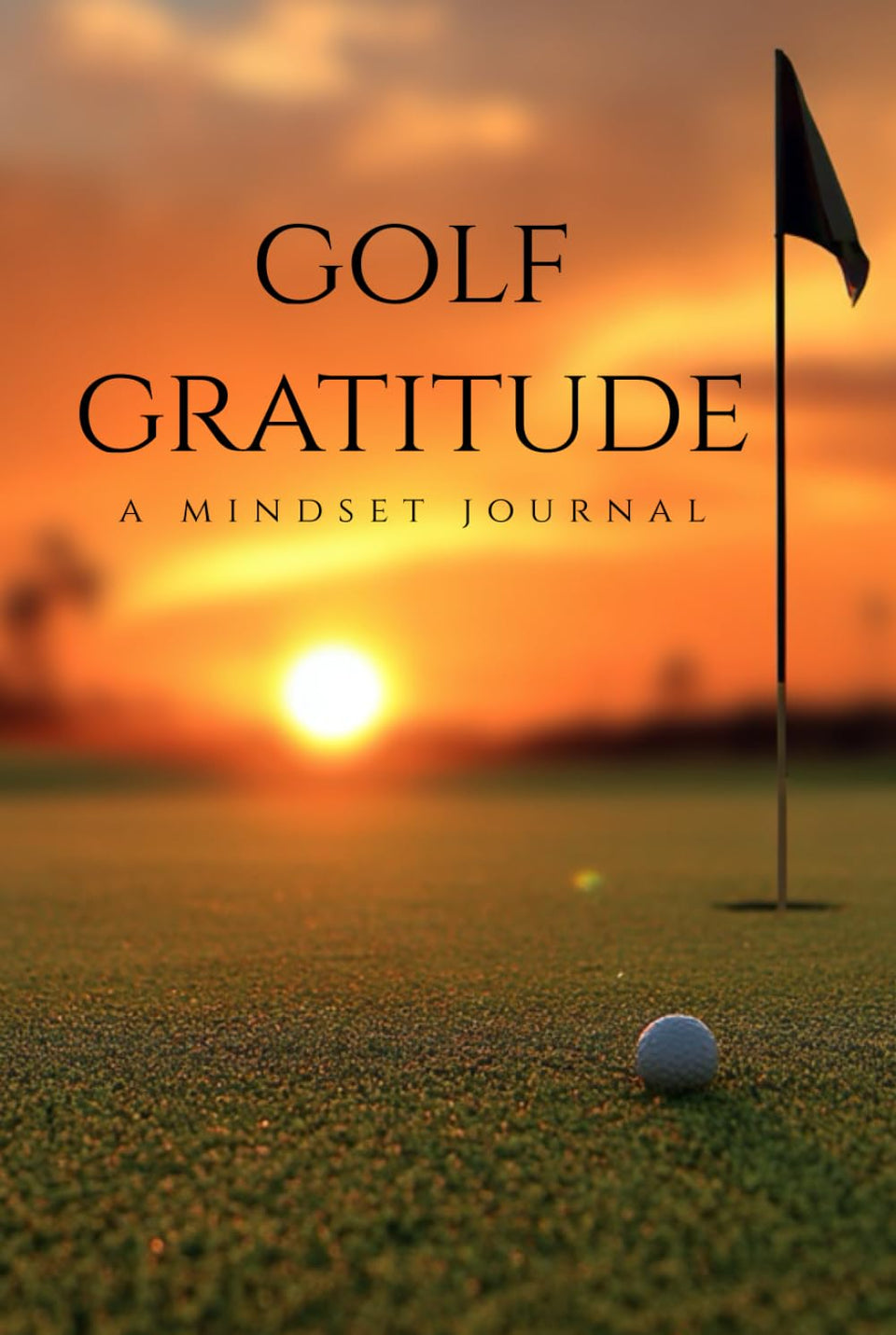Majosta Golf Gratitude Journal cover, ideal for mindful rounds and reflective practice.