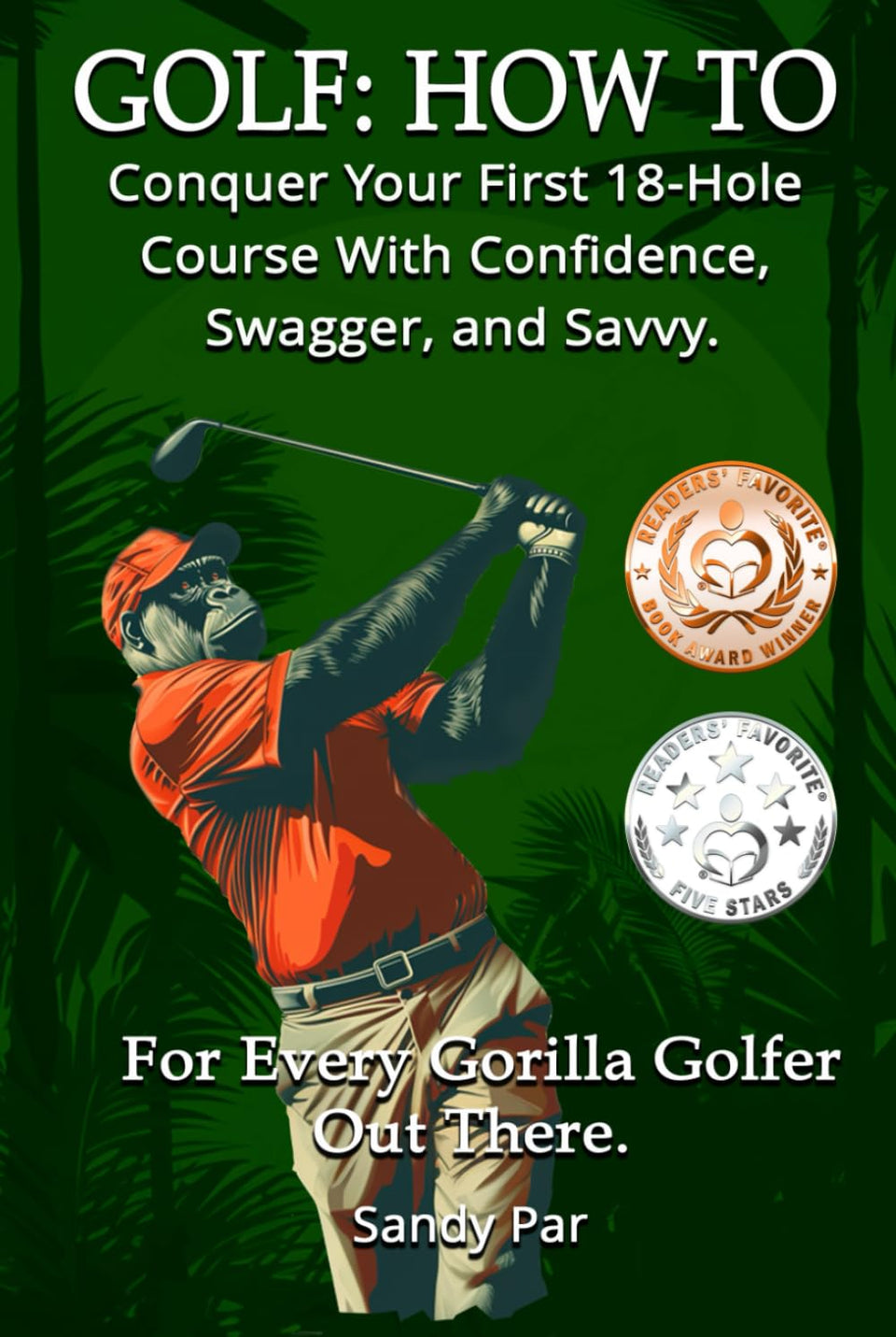 Majosta GOLF guide cover, inviting beginners to gain confidence on the course.