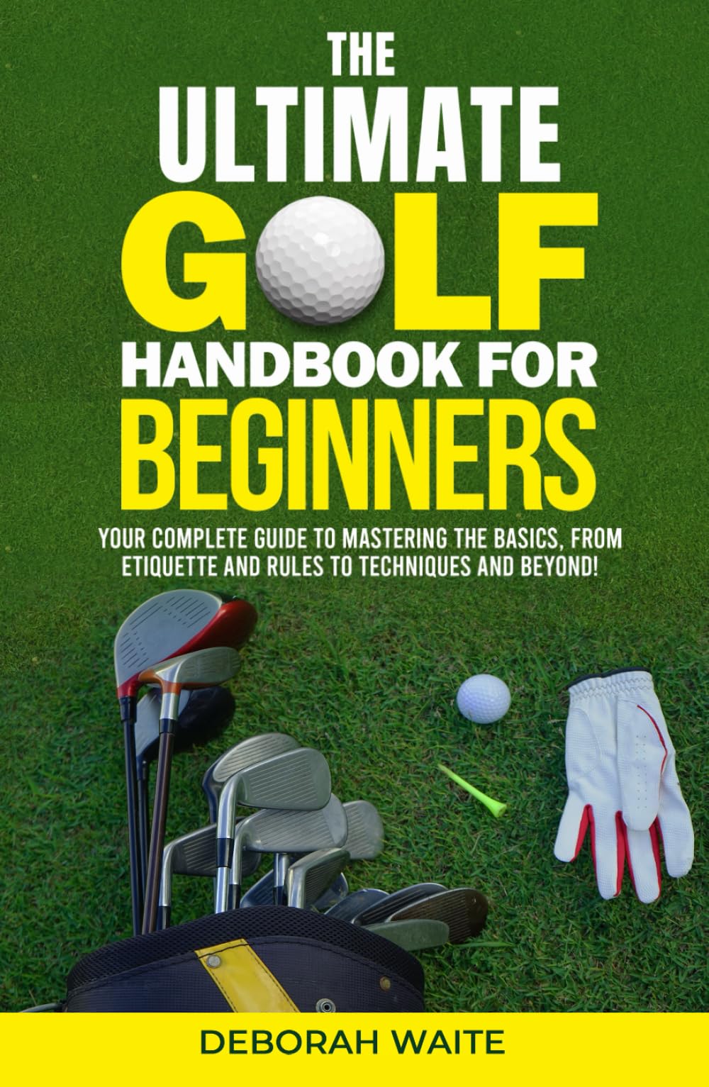 Majosta Golf Handbook for Beginners cover—essential starter guide for new players.