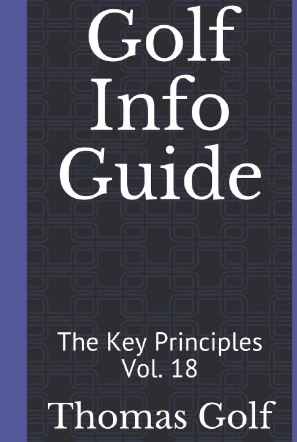 Majosta Golf Info Guide Vol 18 cover helps set strategy before a round.