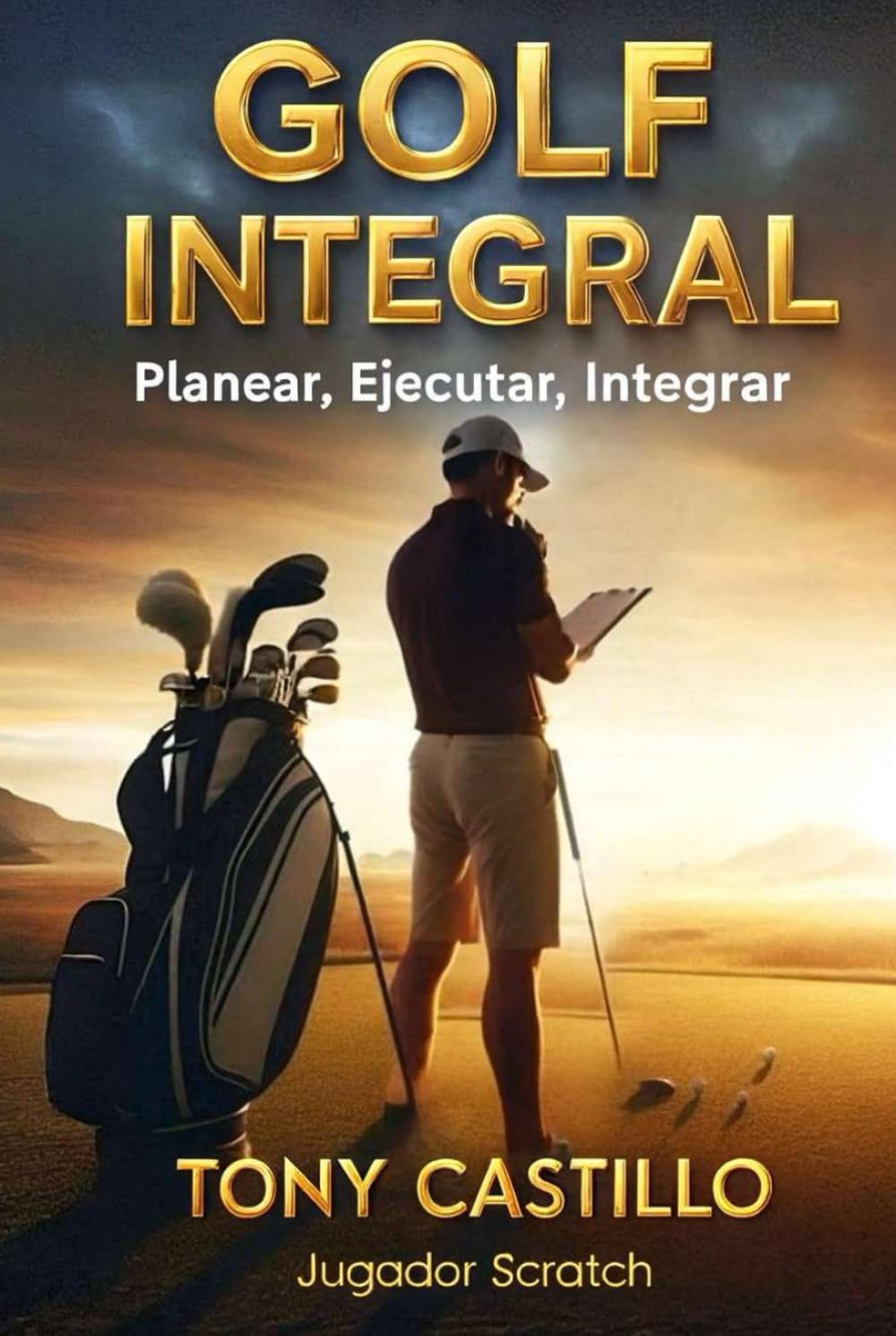 Majosta Golf Integral Spanish Edition book cover with a structured game strategy guide.
