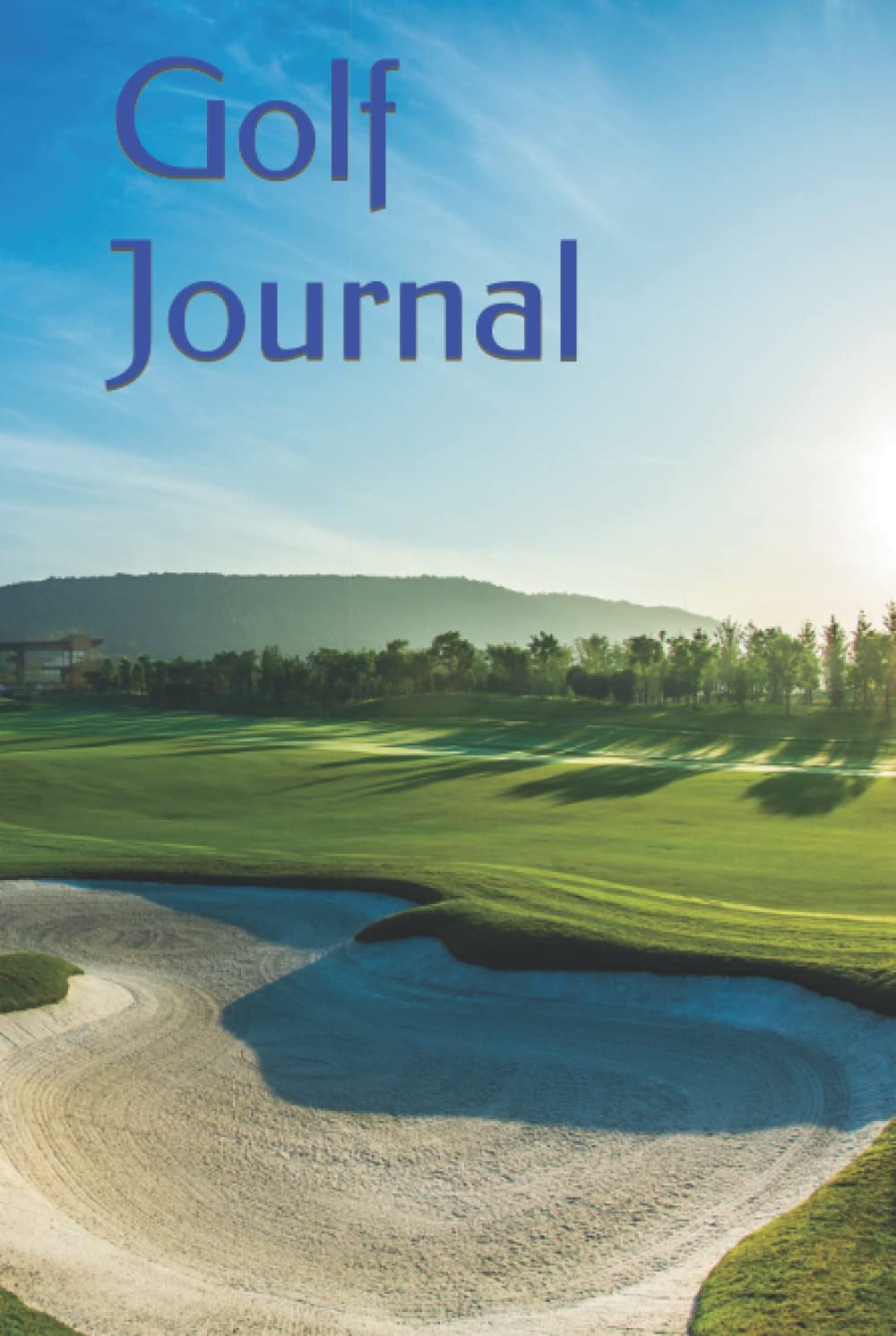 Majosta Golf Journal 6x9 cover showing layout for tracking greens and weather