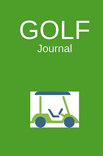 Majosta Golf Journal colour interior page showing weather, scores and course notes for easy round review