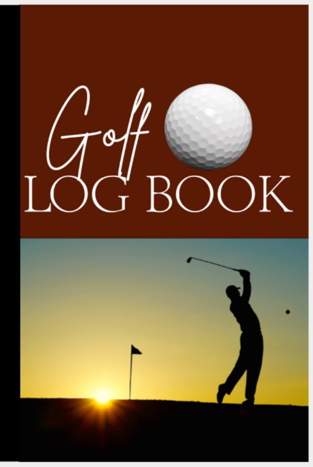 Majosta Golf Logbook cover showcasing uncluttered layout for organized scoring and notes