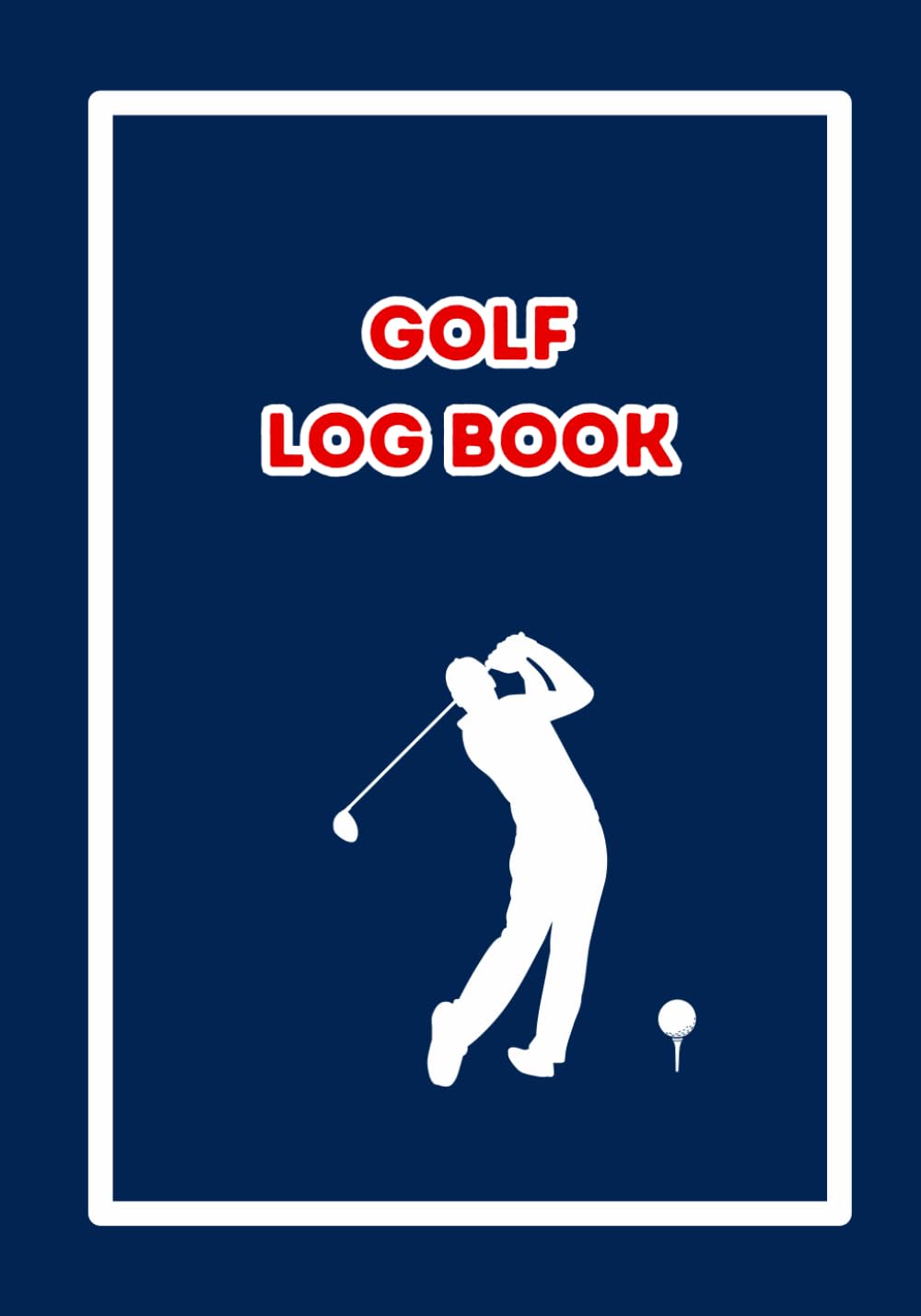 Majosta Golf Logbook: pocket-sized scorecard for 27 rounds, tracking putts, fairways, and greens.
