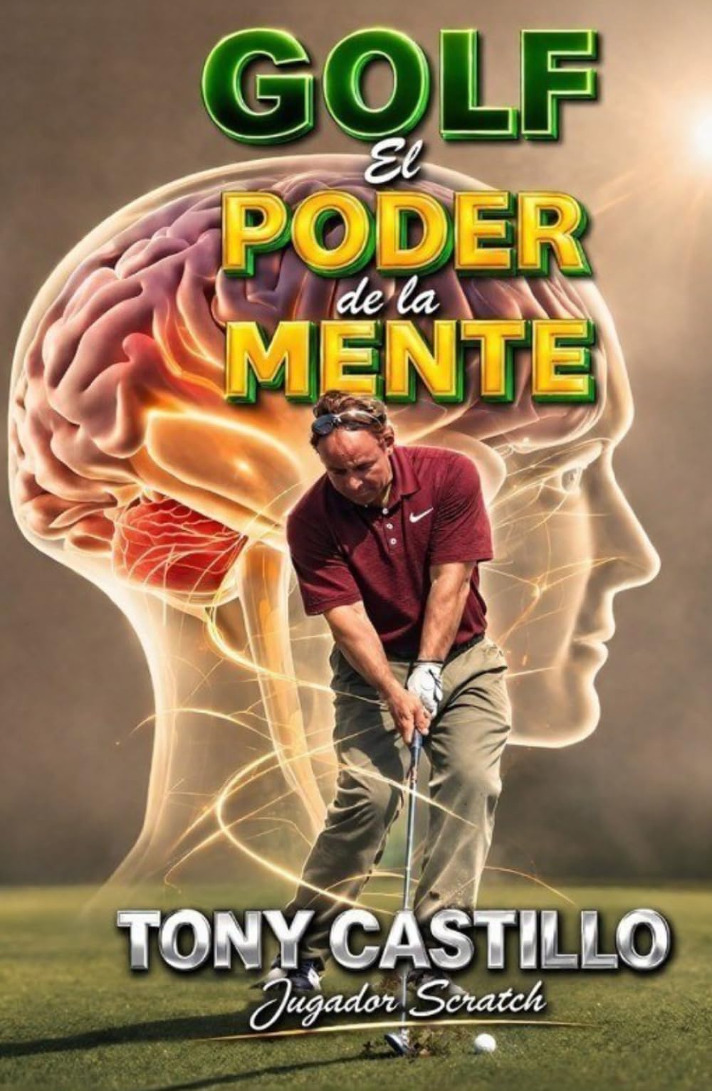 Majosta Golf Manual Express cover with mental tips to boost focus on the course.