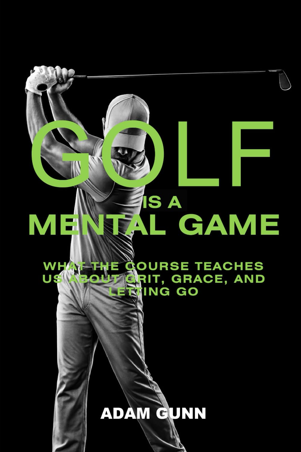 Majosta Golf Is a Mental Game cover inviting focus and calm for clutch putts