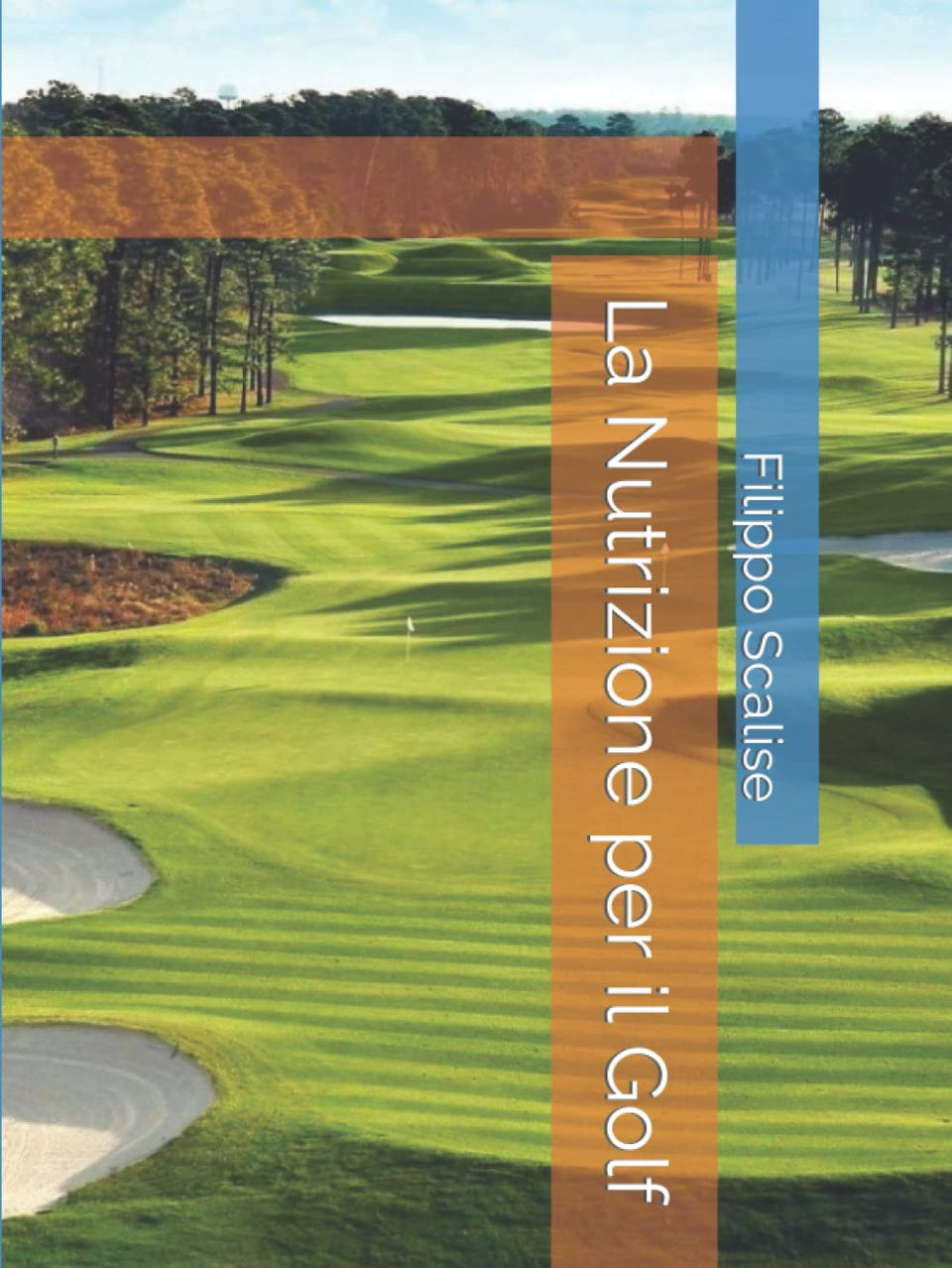Majosta Golf Nutrition Italian Edition cover showing a guide for golfers' energy and hydration