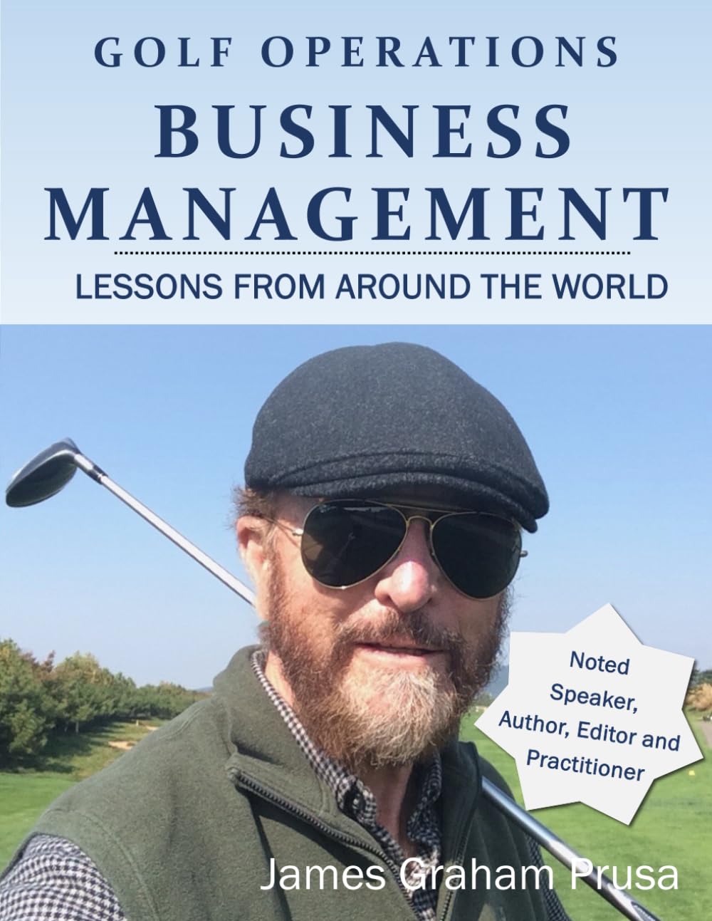 Majosta golf operations book cover illustrating global lessons for profitable course management