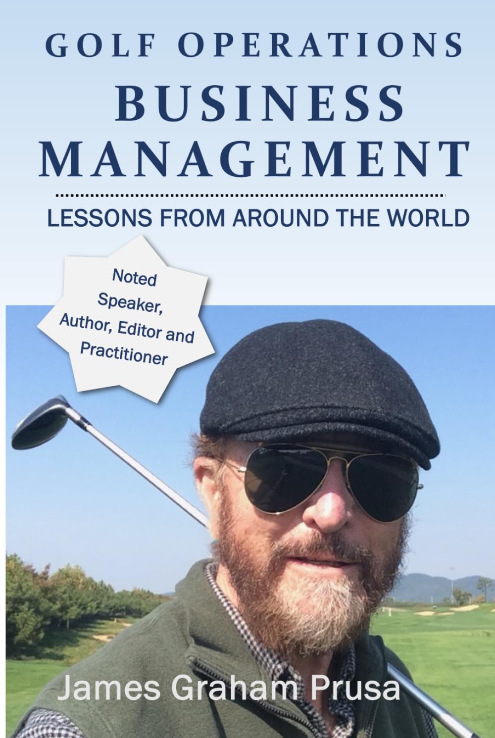 Majosta golf operations book cover highlighting strategic insights for profitable course management