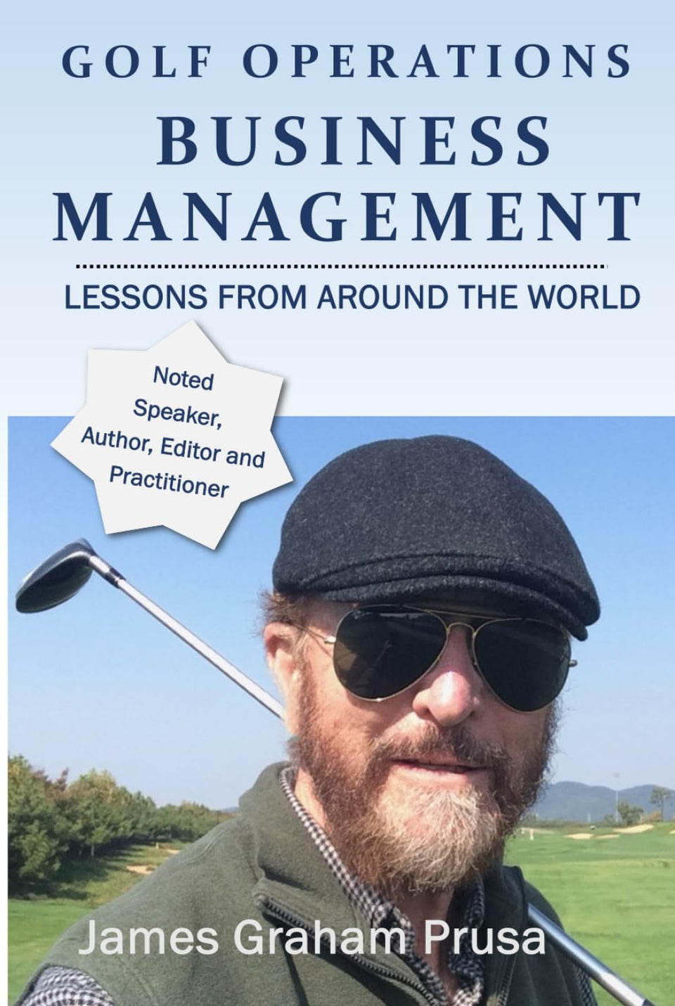 Majosta golf operations book cover highlighting strategic insights for profitable course management