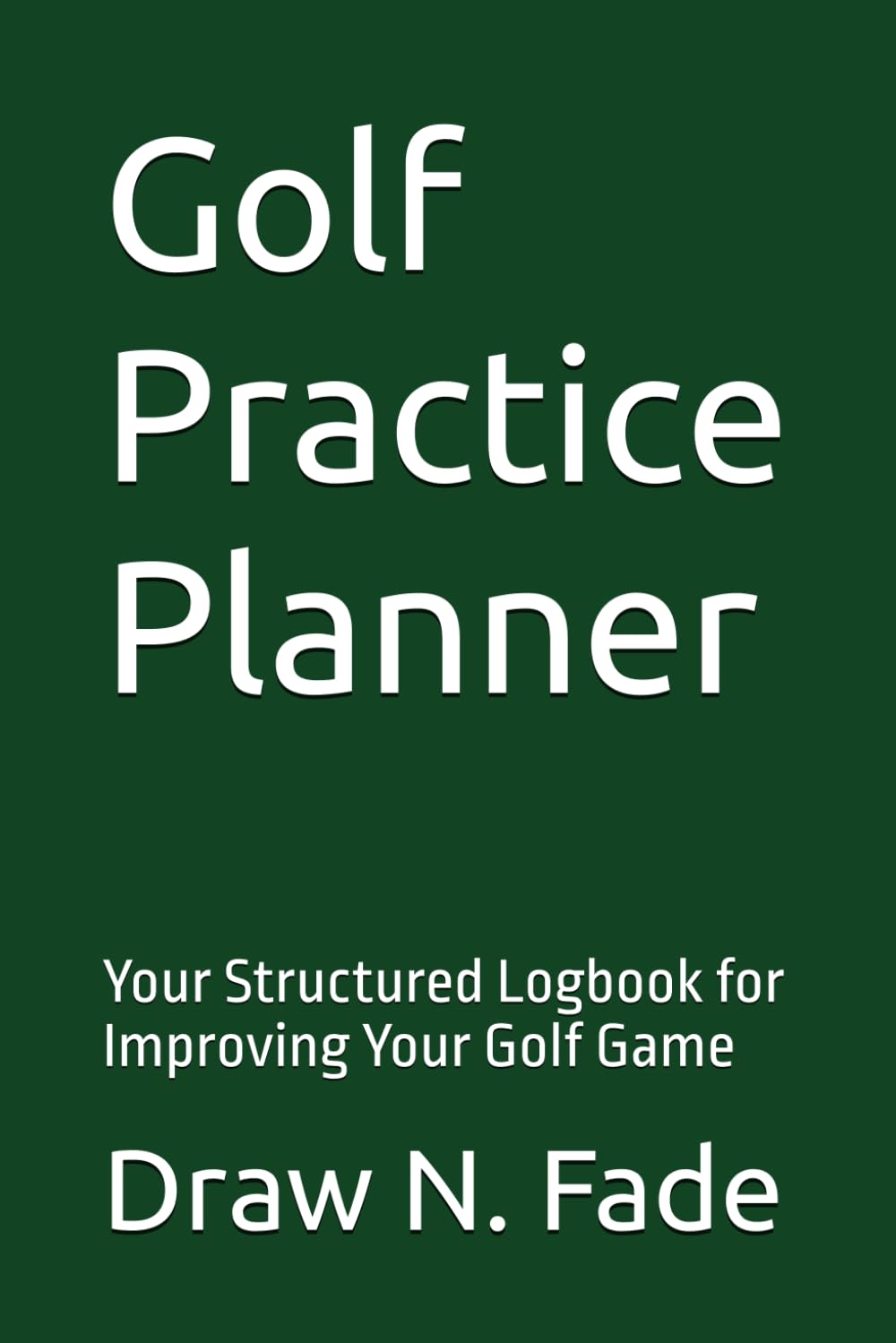 Majosta Golf Practice Planner cover, durable matte finish for organized training on the range