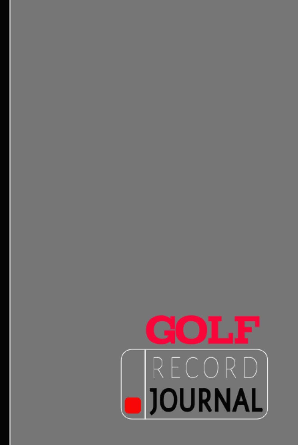 Majosta golf record journal cover for on-course tracking and performance notes