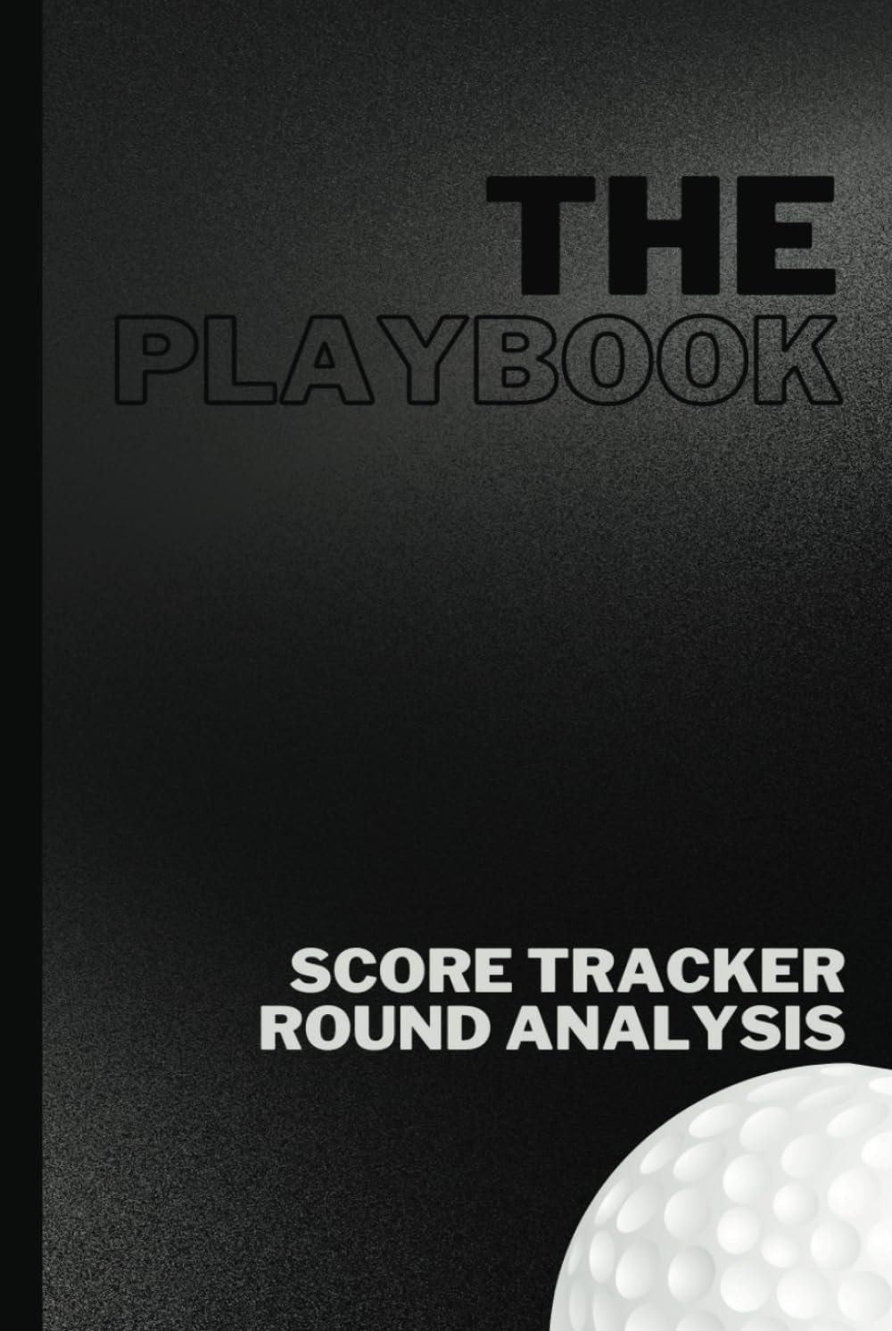 Majosta golf scorecard logbook with hardback cover, ideal for on-course scoring and improvement tracking.