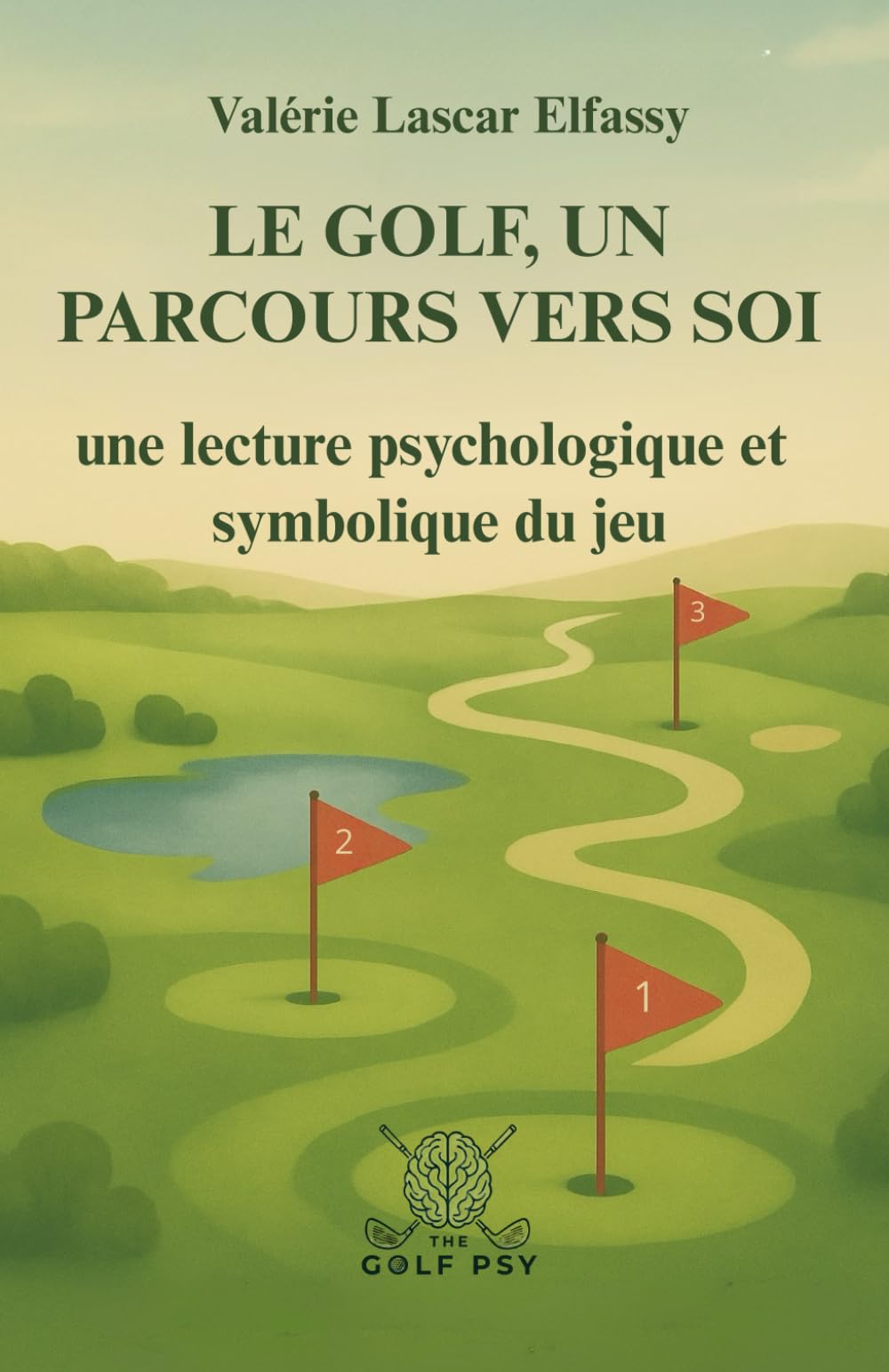 Majosta golf self-discovery cover illustrating reflective play and personal insight.