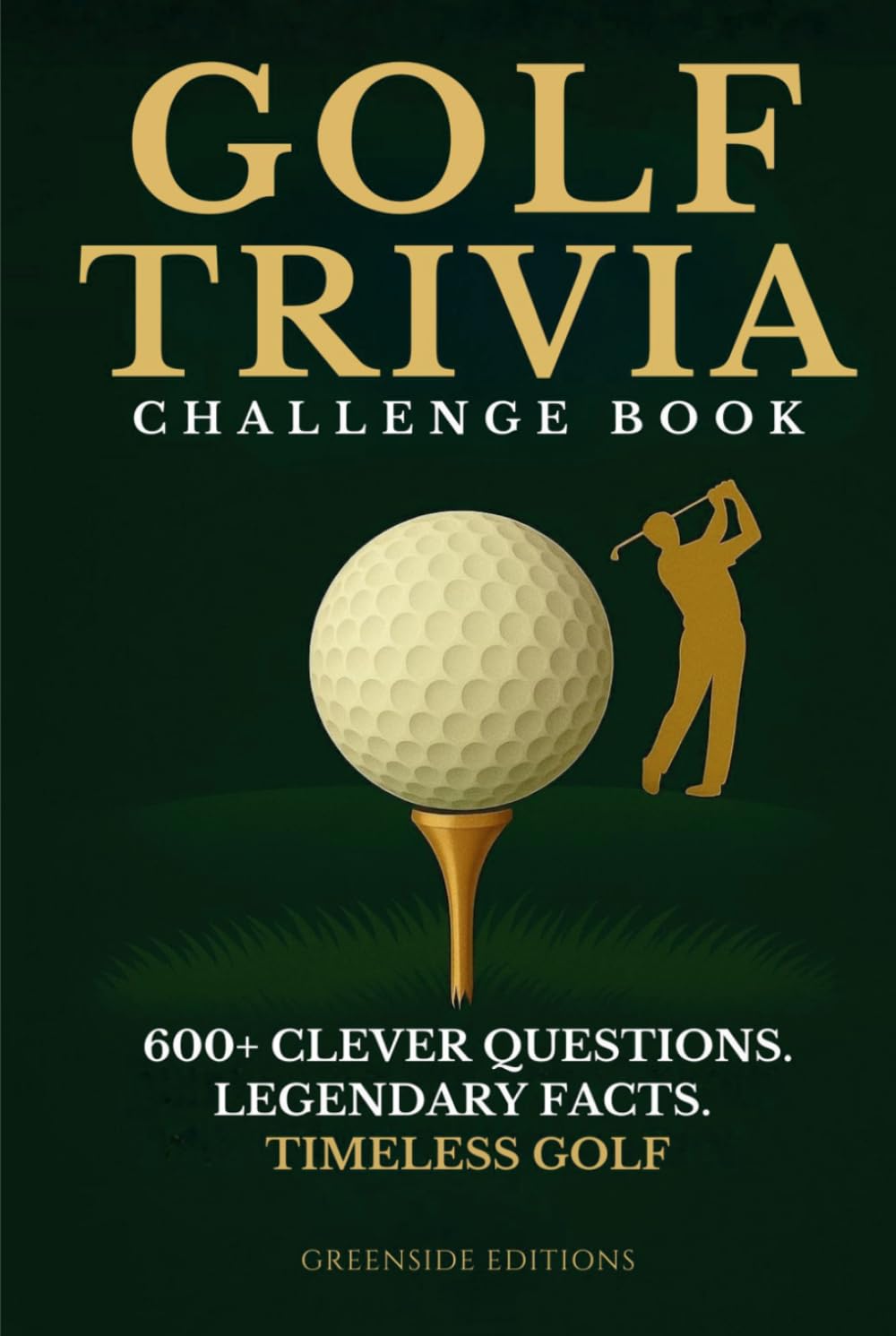 Majosta Golf Trivia Challenge Book cover, a gift-ready pick for golf fans.