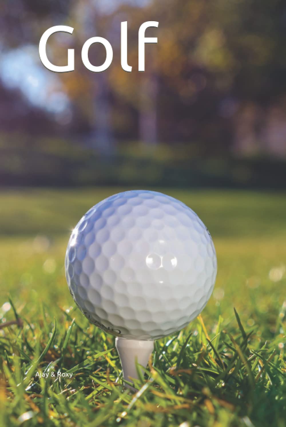 Majosta Golf Writing Journal cover, ideal for on-the-go note taking and reflection.