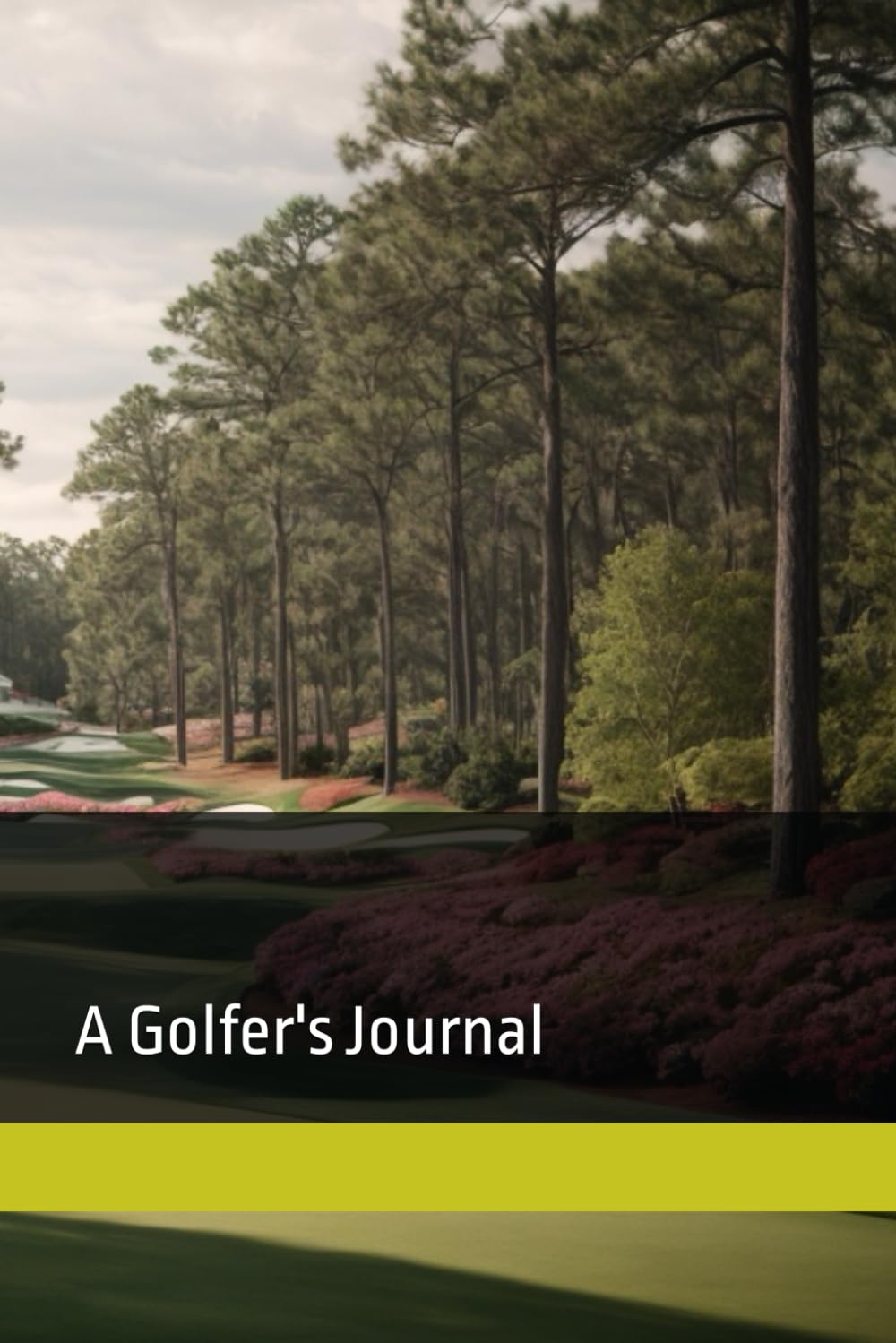 Majosta Golfers Journal cover, portable daily-entry companion for on-course notes