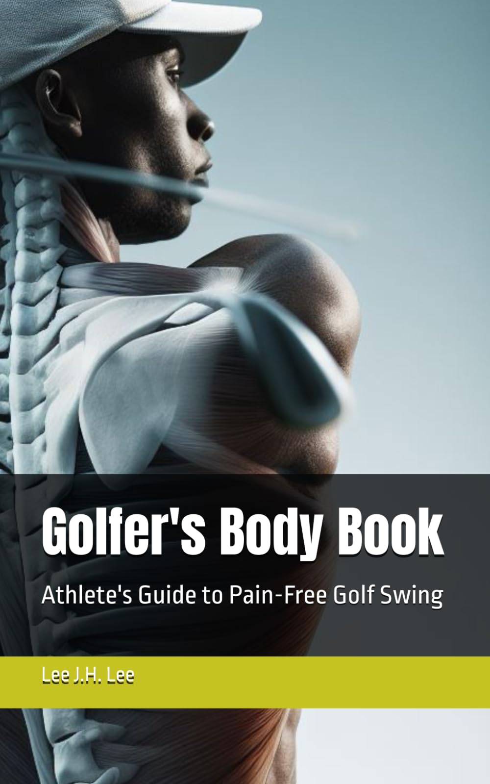 Majosta Golfer's Body Book cover—guide to a smoother, more efficient golf swing.