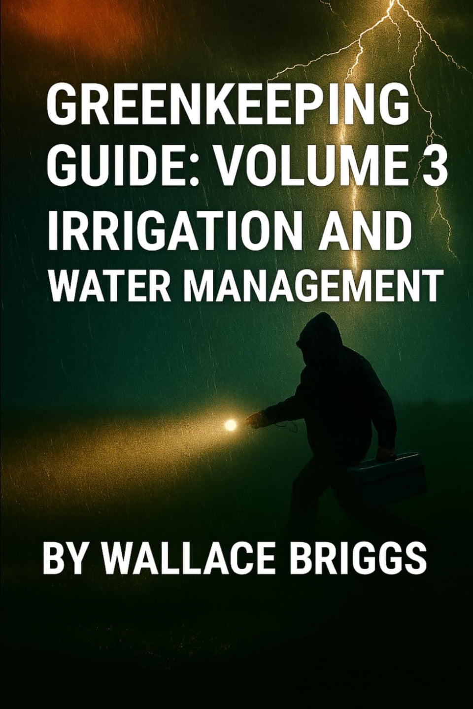 Majosta Greenkeeping Guide Volume 3 cover highlighting irrigation strategies for efficient water management.