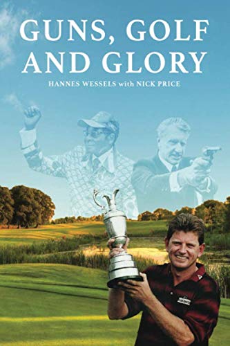 Majosta Guns, Golf and Glory cover showcasing Rhodesian golf legends for history enthusiasts