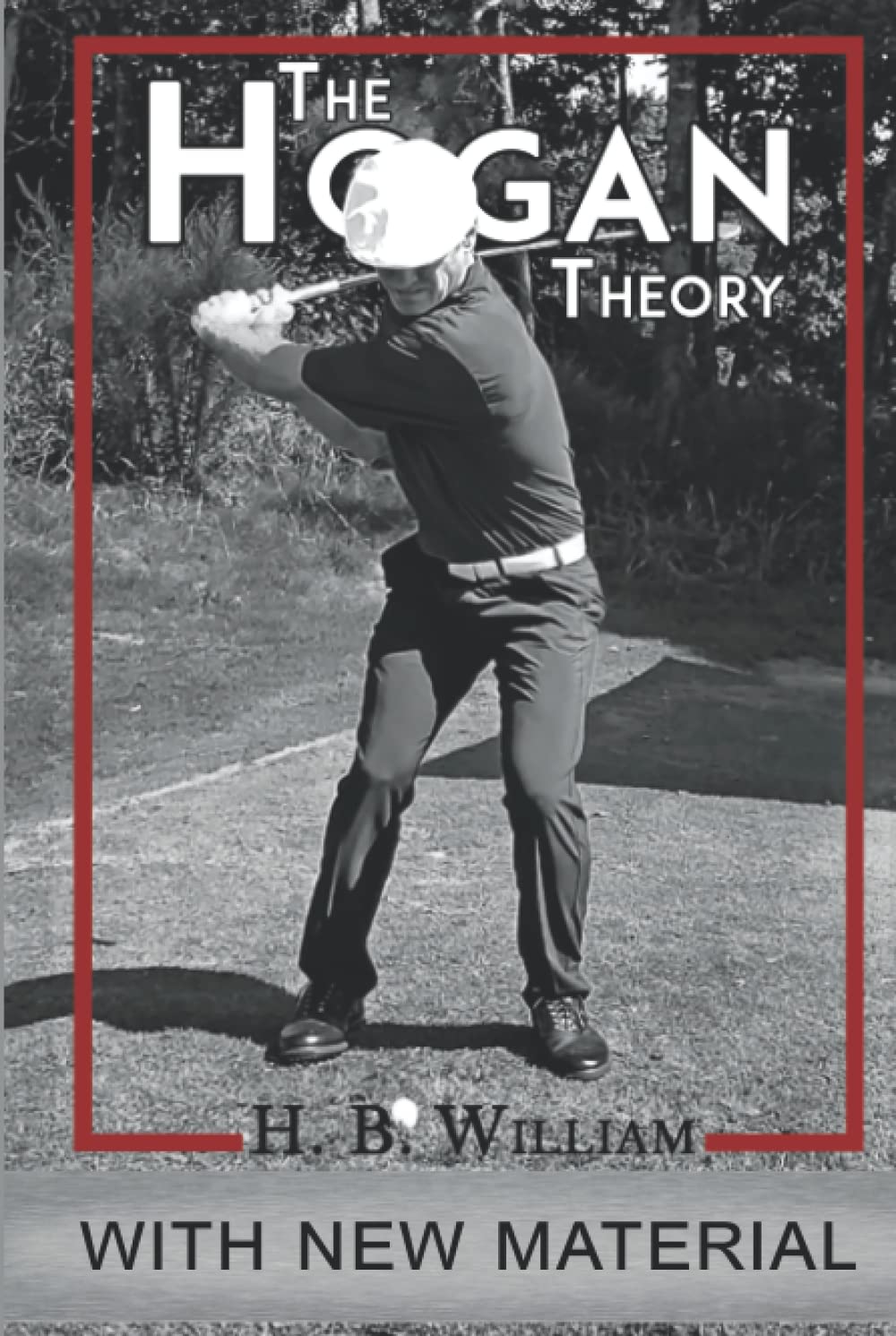 Majosta The Hogan Theory book cover, visual guide to swing fundamentals for study and practice.
