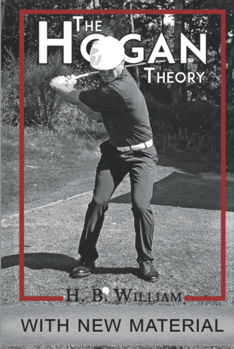 Majosta The Hogan Theory book cover, visual guide to swing fundamentals for study and practice.