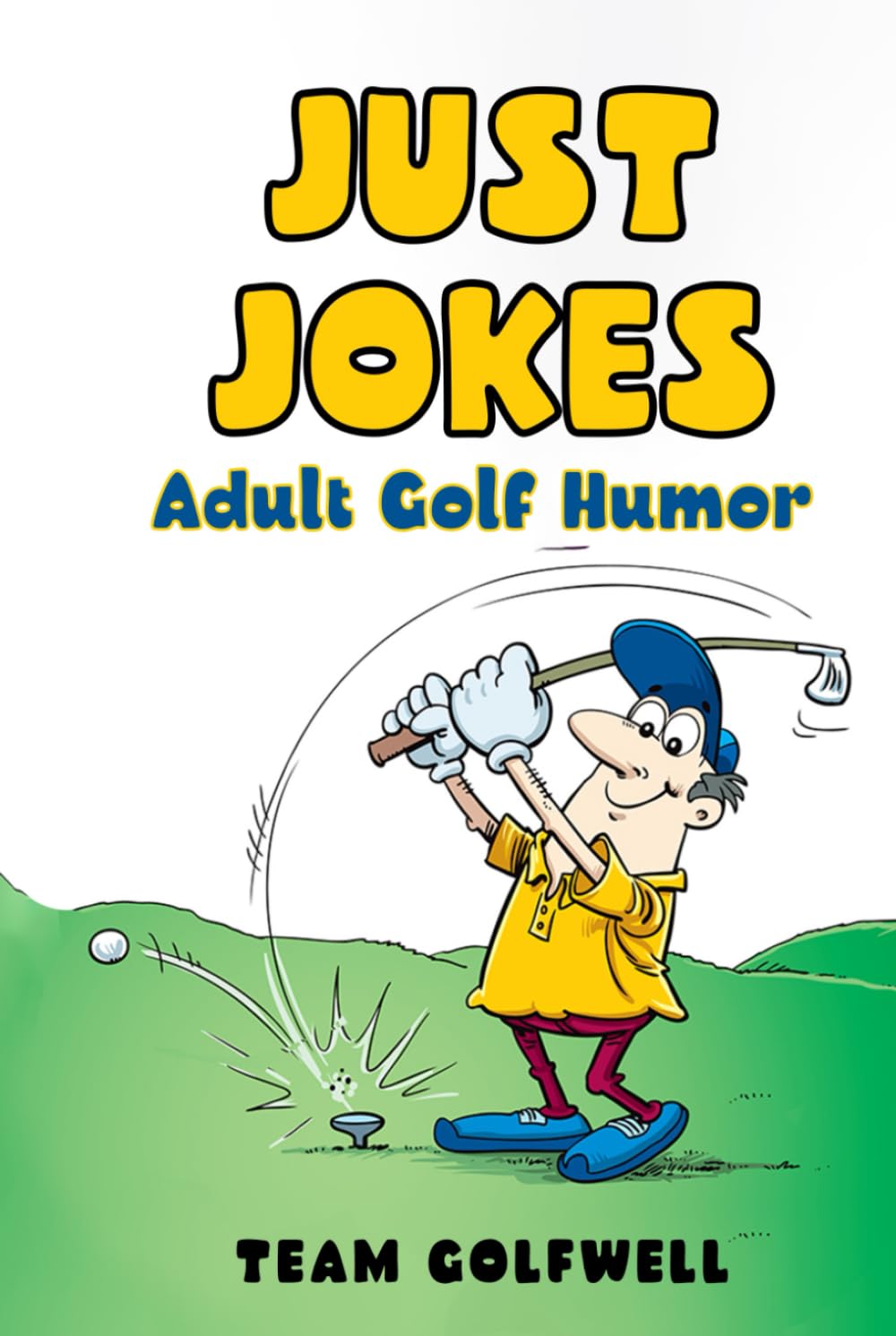 Majosta Just Jokes adult golf humor cover, perfect gift for golfers, laughs from tee to 19th hole