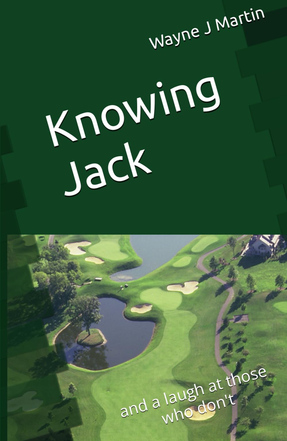 Majosta Knowing Jack book cover — witty golf humor, ideal for quick entertainment and gifting