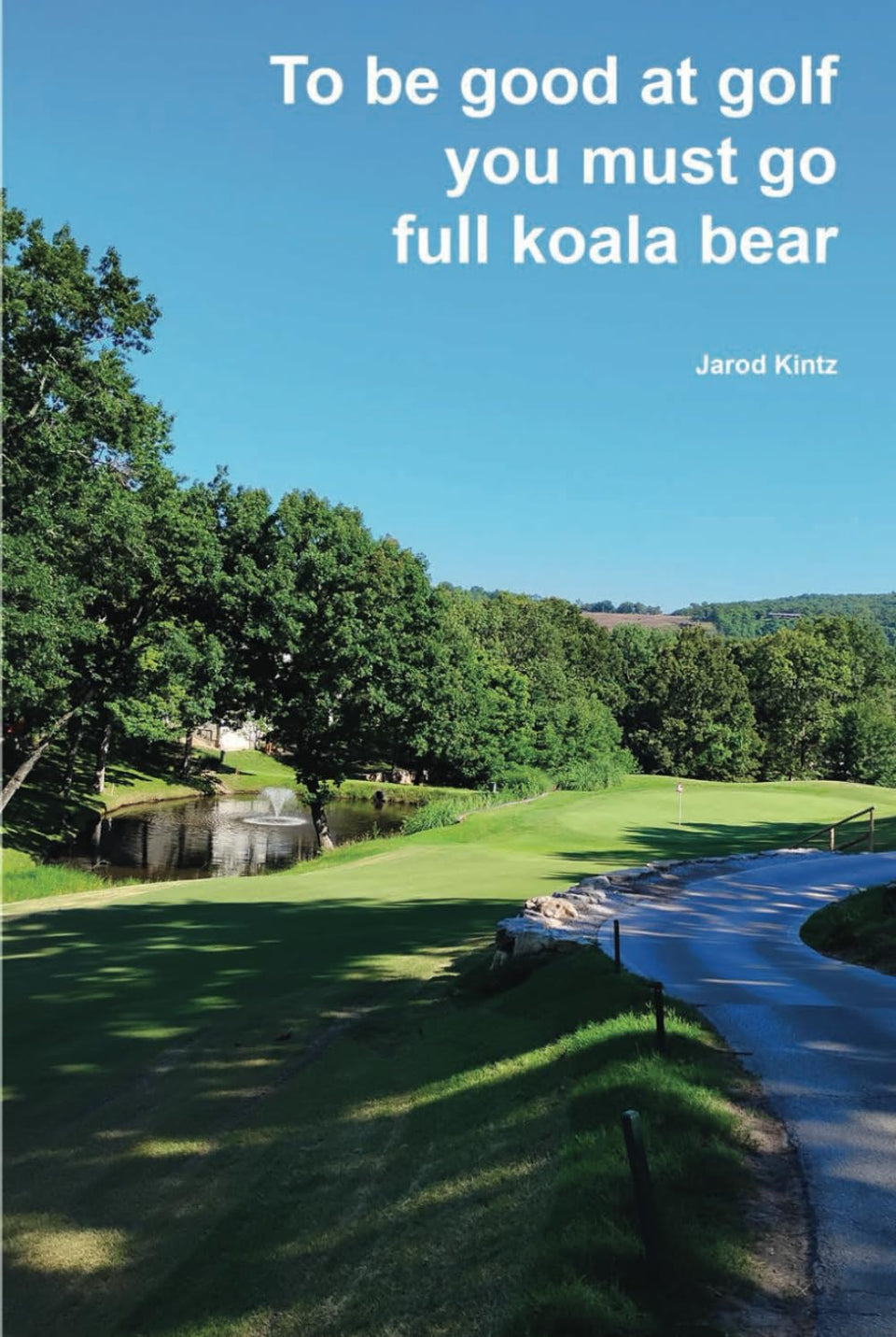 Majosta koala-golf-bear-swing helps focus on this shot and stay calm on the course