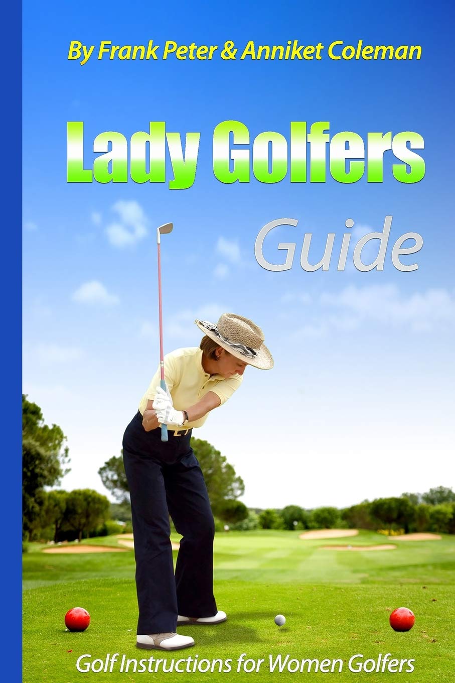Majosta Lady Golfer's Guide cover helps women start learning golf essentials.