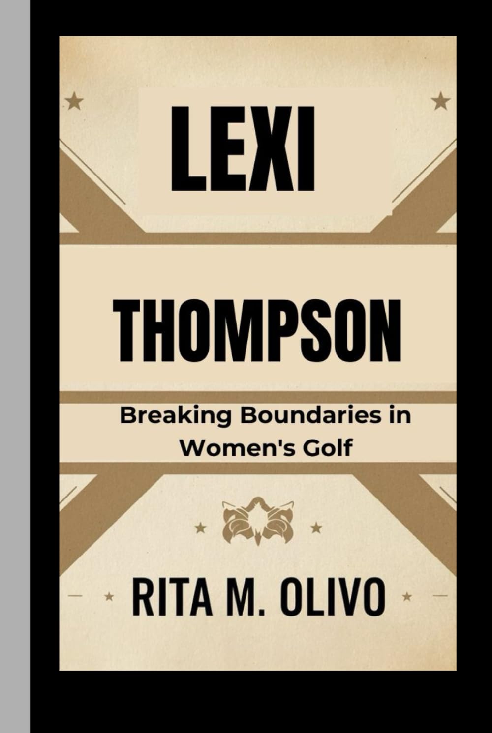 Majosta Lexi Thompson book cover, an inspiring biography for golf fans seeking motivation
