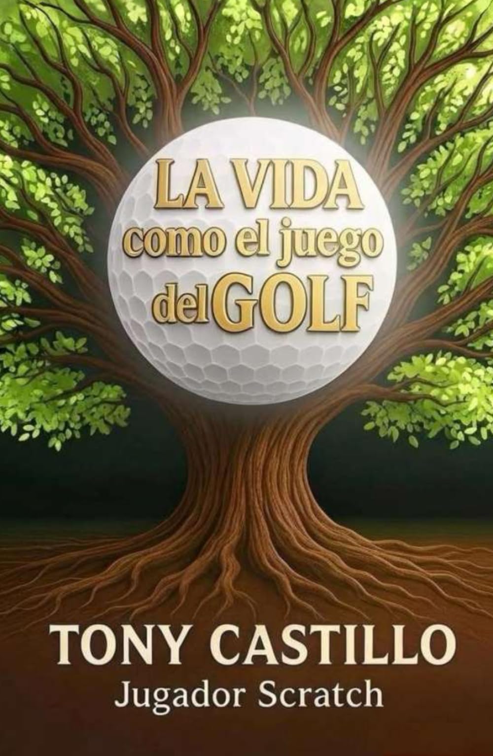 Majosta Life as the Game of Golf Spanish Edition cover, inviting reflective reading for golf enthusiasts