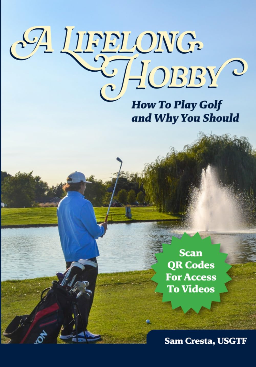 Majosta Lifelong Hobby cover image—beginner-friendly golf guide to build confidence on the course