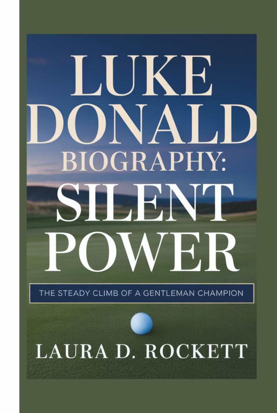 Majosta Luke Donald Biography cover highlighting silent power and steady personal growth.