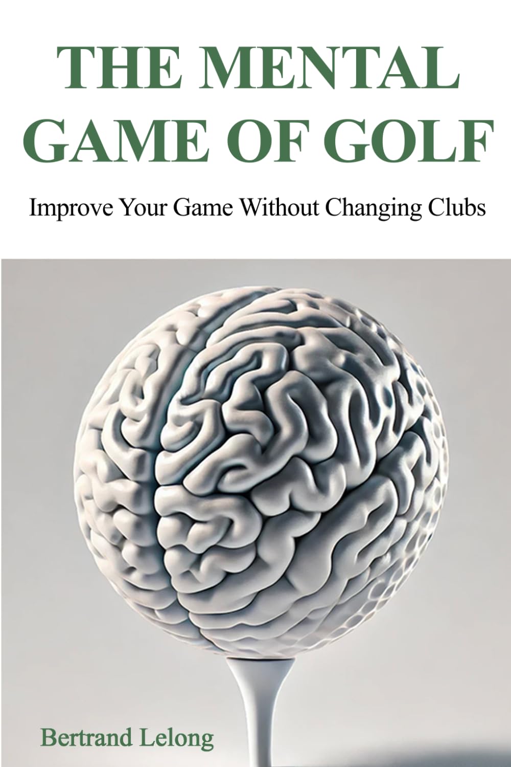 Majosta mental game of golf book cover for mindset focus and on-course confidence.