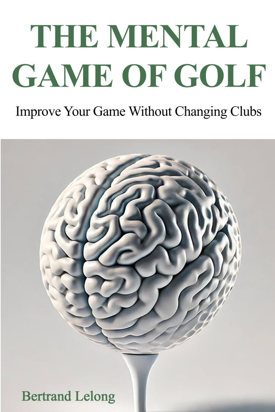 Majosta mental game of golf book cover for mindset focus and on-course confidence.