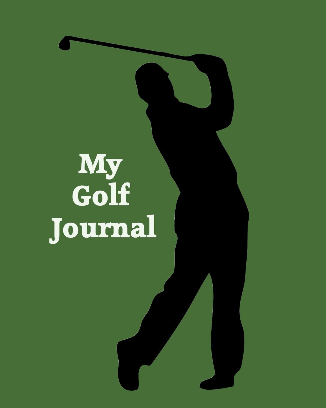 Majosta My Golf Journal cover, color logbook for on-course notes and round tracking.