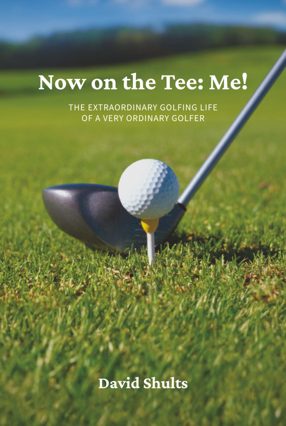 Majosta Now on the Tee Me book cover invites golf lovers to explore memorable stories and insights