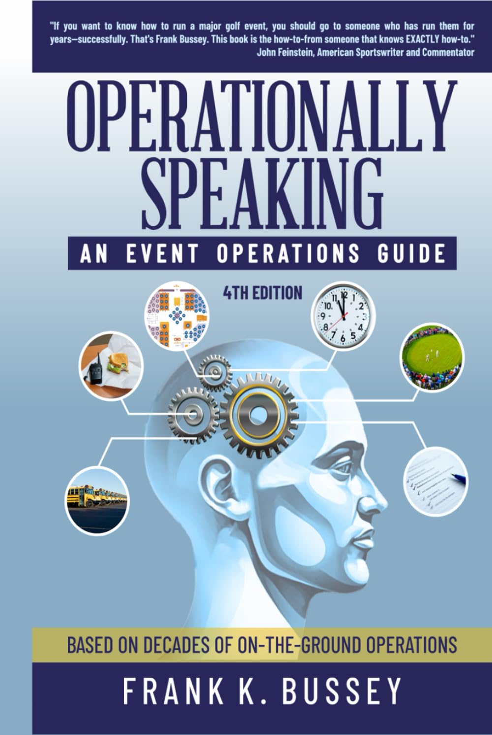 Majosta Operationally Speaking book cover; essential field guide for event planning and operations.