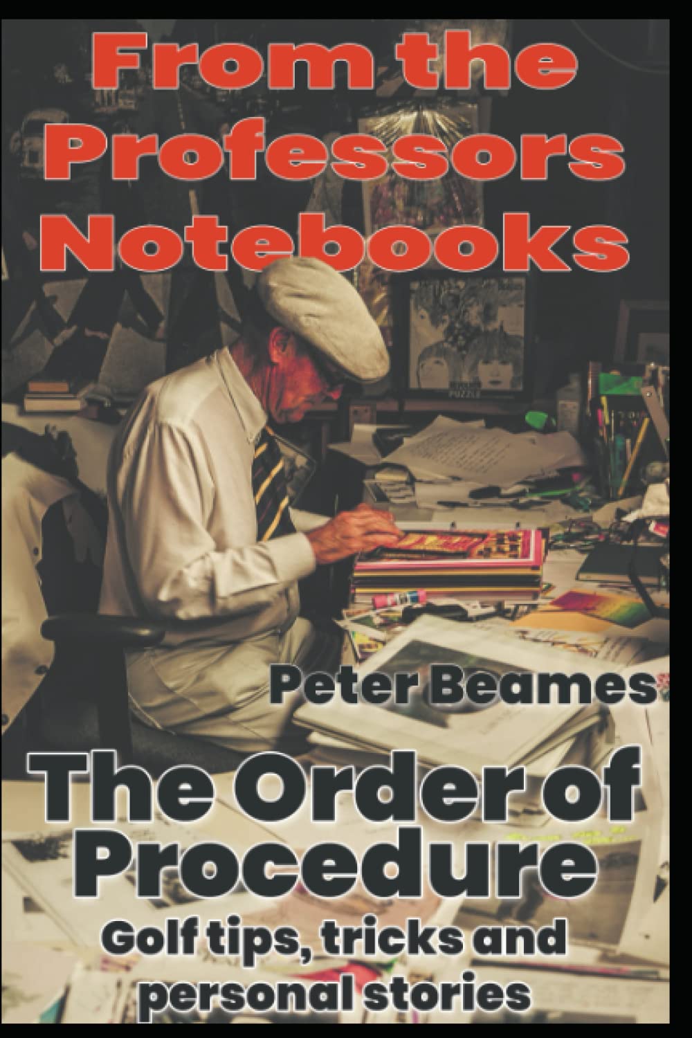 Majosta The Order of Procedure golf notes visual cues to improve consistency.