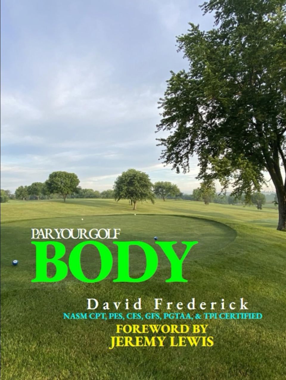 Majosta Par Your Golf BODY image showing a golfer in training posture to boost swing consistency