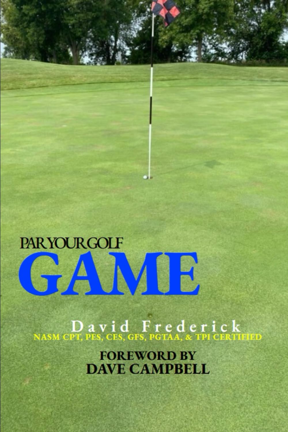 Majosta Par Your Golf GAME book cover showing setups for improved accuracy